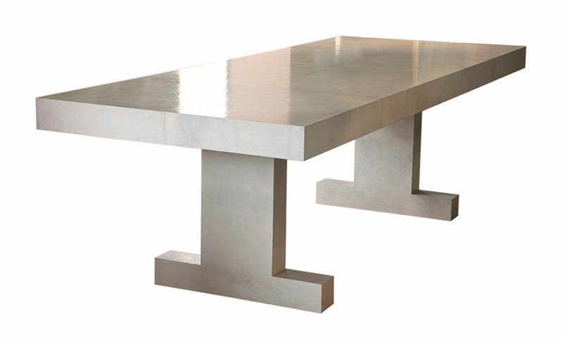 Tavolo in pergamena - Table in parchment 